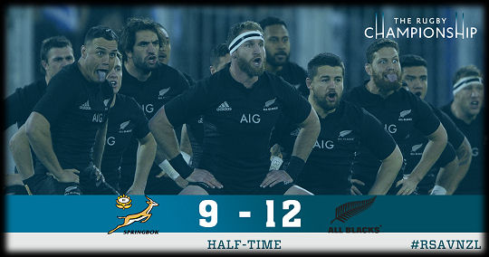 Springboks v All Blacks